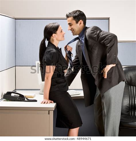 kissing at the office|1,845 Office Kiss Stock Photos & High.